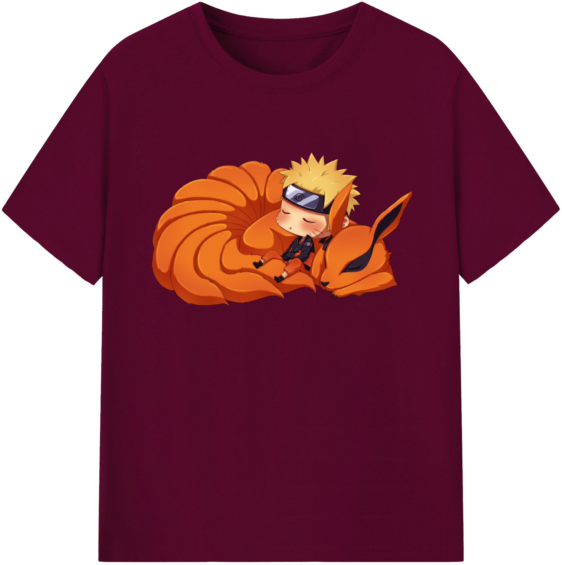 （画像用） NARUTO -ナルト- うずまき ナルト Uzumaki Naruto レディースカジュアルプリントTシャツ（綿100％）